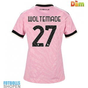 Billiga Juventus Nick Woltemade #27 Bortatröja Dam 2026-27 Kortärmad
